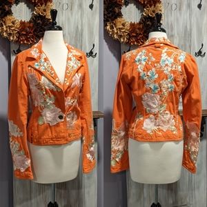 Johnny Was Biya Two-Ten-Ten-Five embroidered jacket